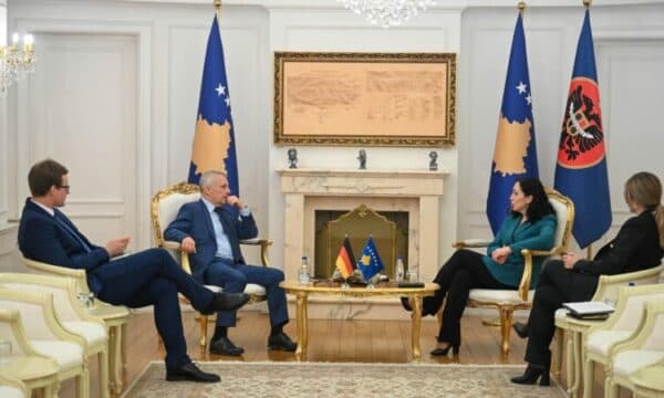 Çështja e dinarit: Osmani takoi Rohden – folën edhe për zbatimin e rregullores së BQK-së