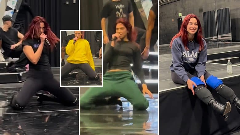 Dua Lipa lëndon gjunjët, detyrohet të marrë tretman ortopedik shkaku i performancës së rrezikshme
