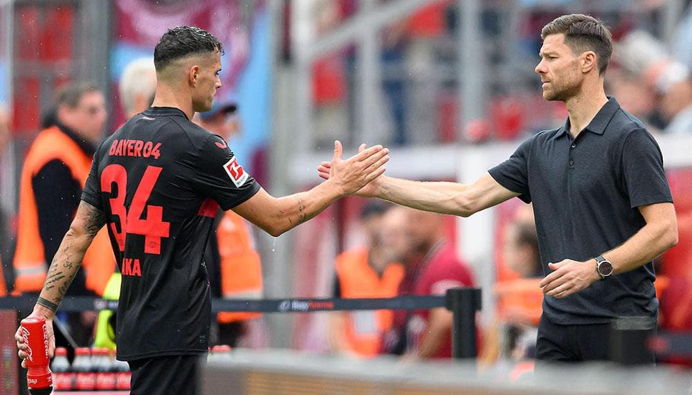 Xabi Alonso: Është kënaqësi të punosh me lojtarë si Xhaka