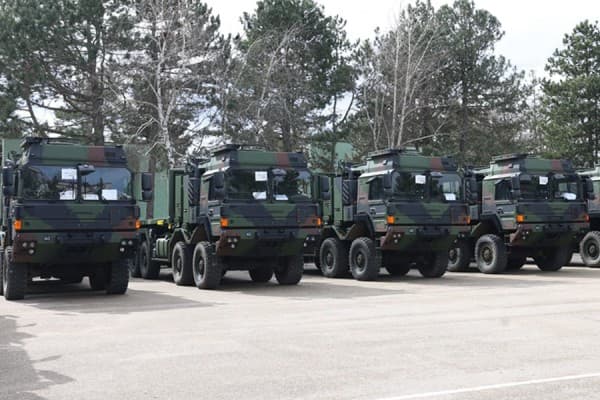 ​FSK-ja furnizohet me 15 kamionë ushtarakë gjermanë