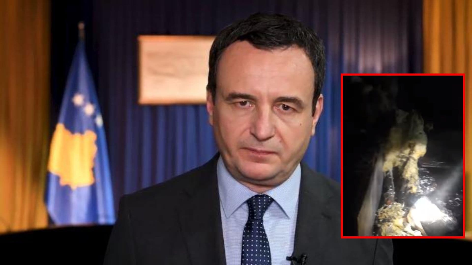 ​Djegia e lokaleve të nënkryetares së Zveçanit, Kurti: Akt terrorist