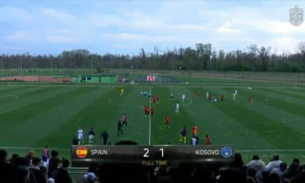 Kosova U19 pëson humbje nga Spanja U19