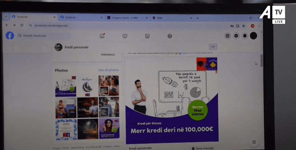 Oferta të rrejshme për kredi në rrjete sociale, këto faqe po hapen me qëllim të mashtrimit të qytetarëve