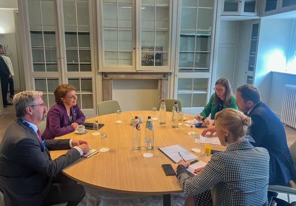 ​Gërvalla takon homologun nga Estonia, në fokus fuqizimi i marrëdhënieve bilaterale
