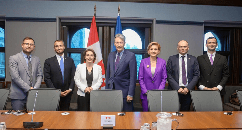 Gërvalla dhe Kusari-Lila vazhdojnë takimet në Kanada, diskutojnë për sigurinë dhe forcimin e partneritetit