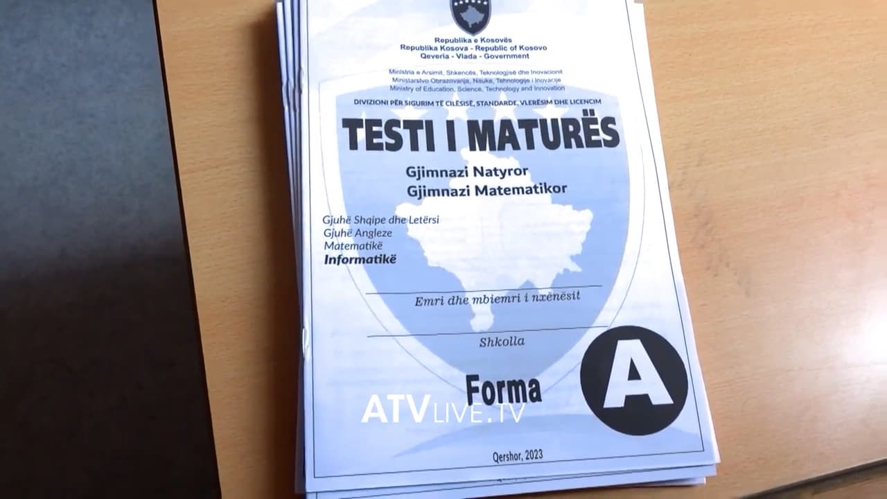 Rreth 8 mijë maturantë kanë aplikuar deri tani për testin e maturës shtetërore
