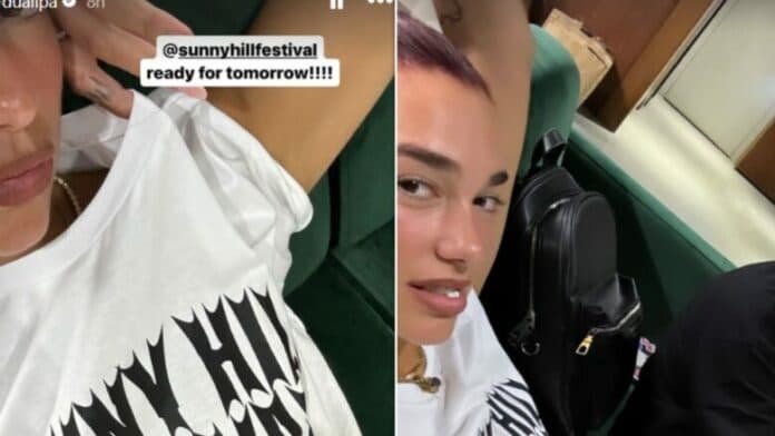 Dua Lipa mbërrin në Kosovë