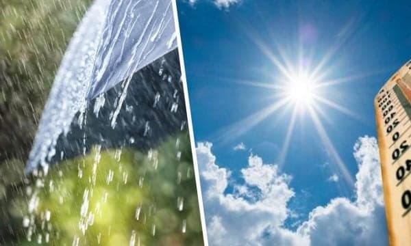 IHMK: Java nis me reshje e stuhi lokale, nga e enjtja rikthehen temperaturat deri në 33 gradë