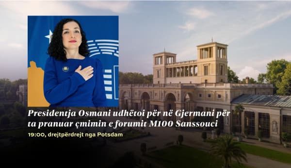 ​Osmani nderohet në Gjermani me çmimin Sanssouci Colloquium