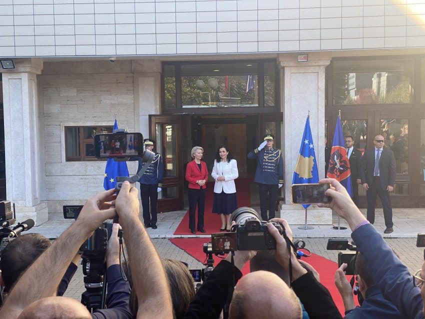 Zyra e BE-së njofton për vizitën e Von Der Leyen në Kosovë
