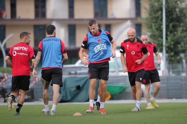 ​Shqipëria përfundon stërvitjet, e gatshme për përballjen me Çekinë