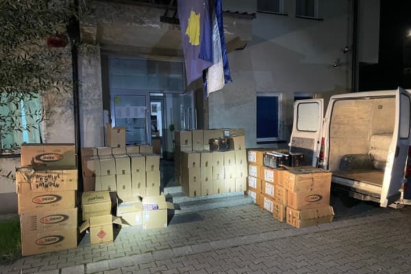 ​Policia e Kosovës sekuestron sasi të konsiderueshme të mallit të kontrabanduar
