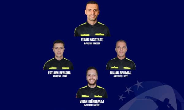 ​Gjyqtarët kosovarë do ta ndajnë në një ndeshje të rëndësishme ndërkombëtare