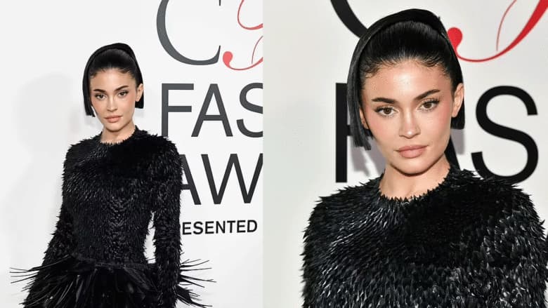 Kylie Jenner shfaqet me një ndryshim tjetër në fytyrë, në CFDA Fashion Awards