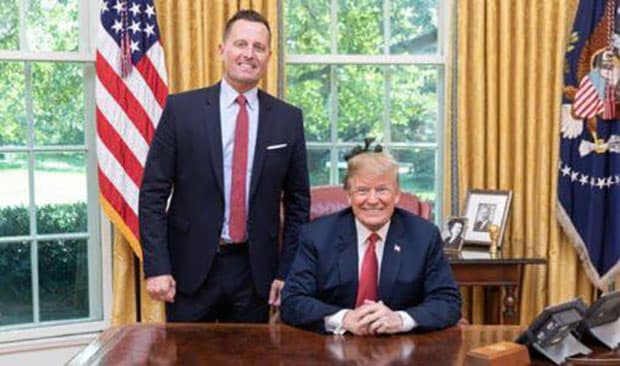 Ish-zëdhënësi i NATO: Richard Grenell pritet të bëhet Sekretar i Shtetit nëse Trump fiton zgjedhjet