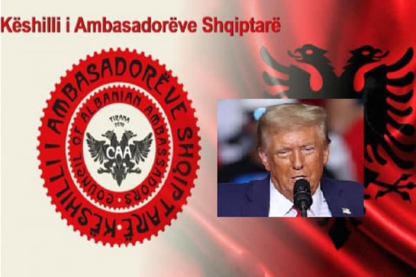 ​Këshilli i Ambasadorëve Shqiptarë uron Donald Trump