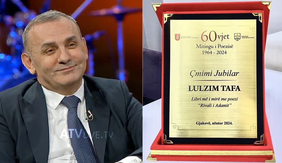 “Rivali i Adamit” i Lulzim Tafës vlerësohet si libri më i mirë nga Mitingu i Poezisë në Gjakovë
