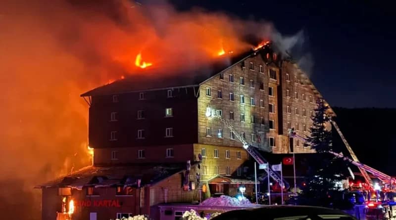 Rritet në 66 numri i viktimave nga zjarri në hotelin në Turqi