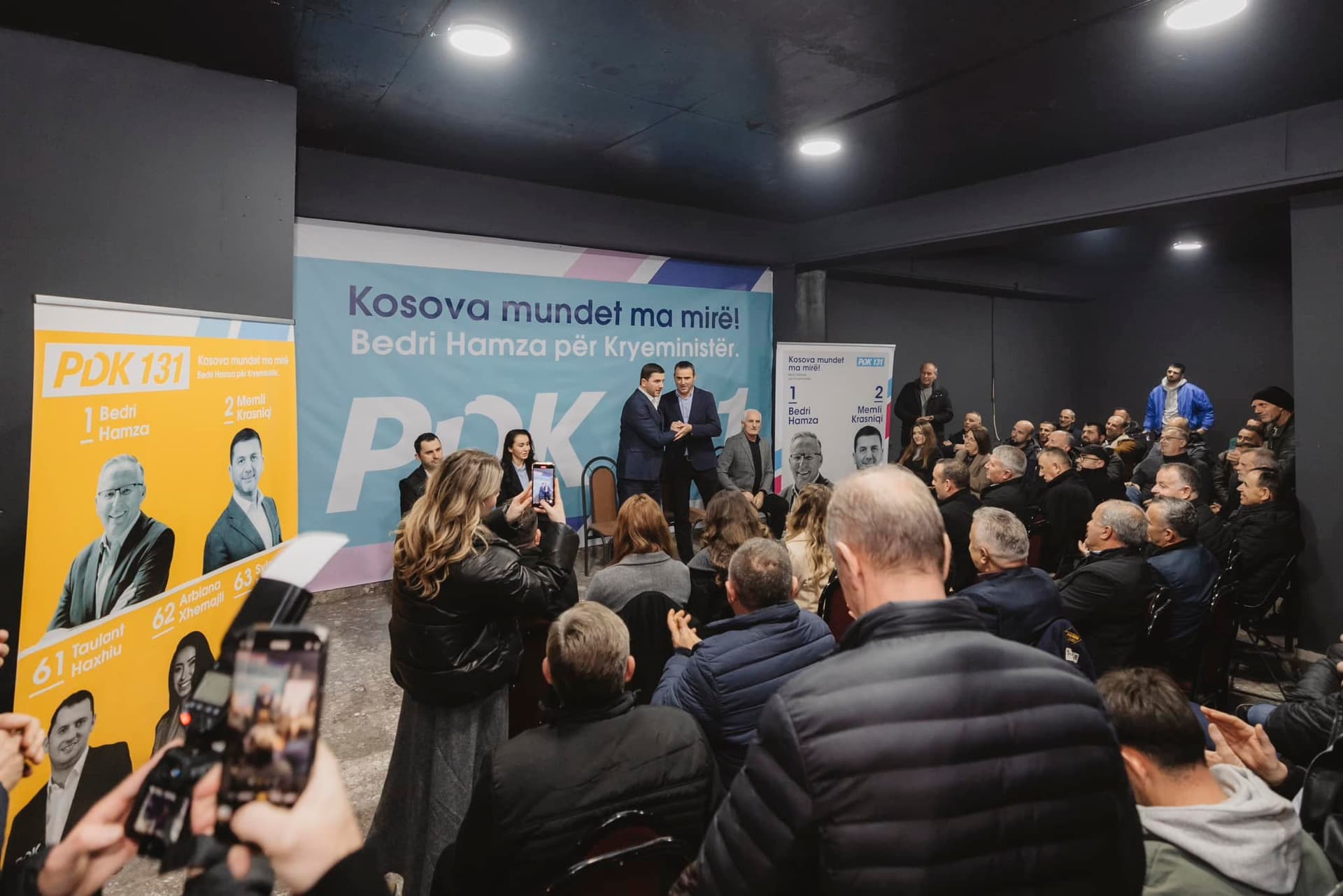 Krasniqi: Shtabet e PDK-së, më të mobilizuara se kurrë për fitoren më 9 shkurt