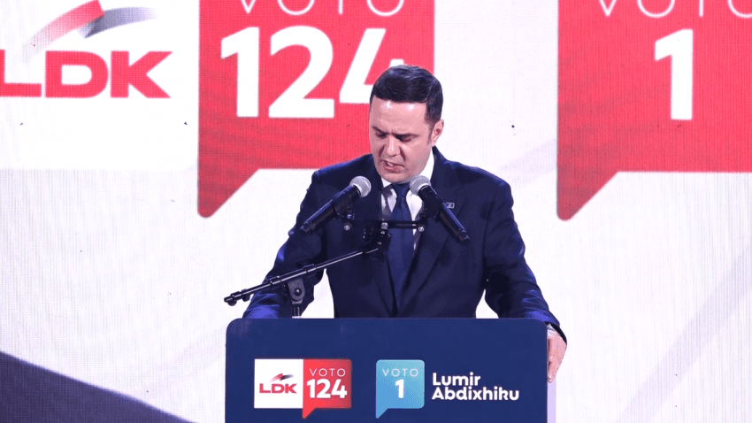 Abdixhiku viziton Gjakovën, Rahovecin, Suharekën dhe Veternikun për ditën e gjashtë të fushatës