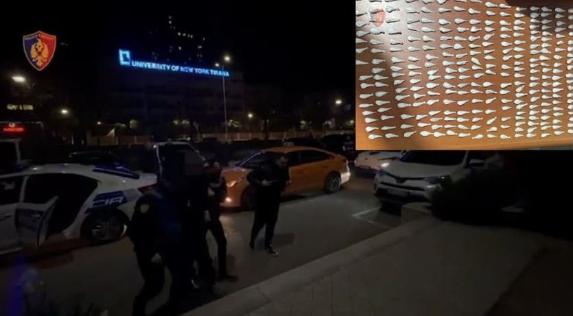 Kamuflohej si taksist dhe shiste kokainë në gjithë Tiranën, arrestohet 54-vjeçari
