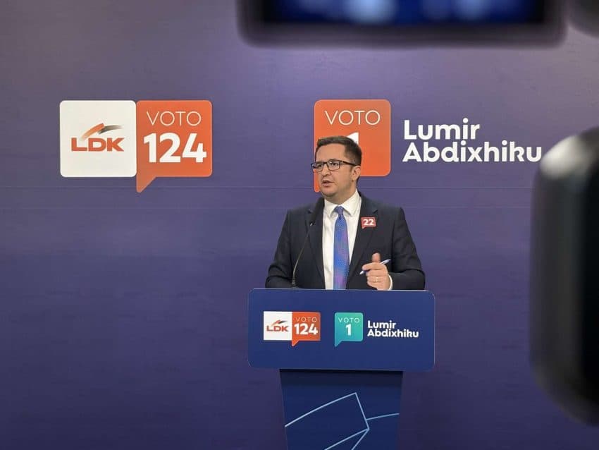 Besian Mustafa: Kryetari Abdixhiku ka marrë mbi 85% të votave të partisë