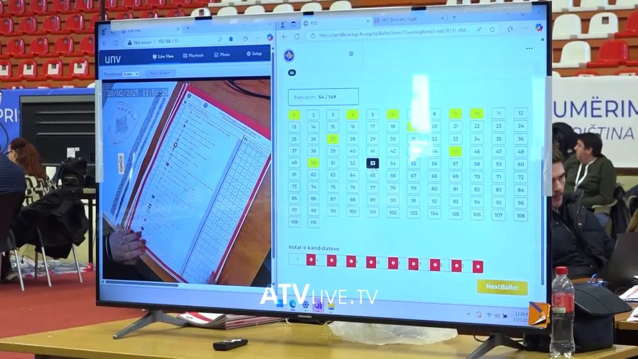 Numërohen të gjitha vendvotimet