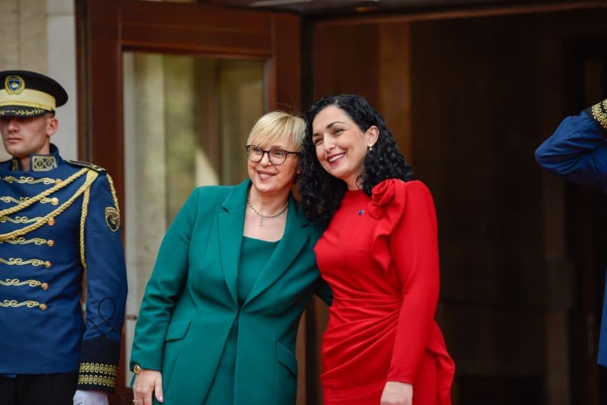 Presidentja sllovene uron Osmanin për 17-vjetorin e Pavarësisë së Kosovës