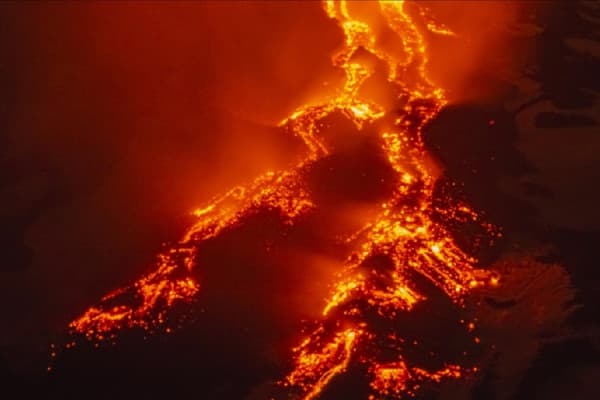 vullkani Etna Itali