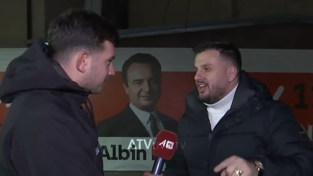 Simpatizantët e Lëvizjes Vetëvendosje nisin festën në Gjilan