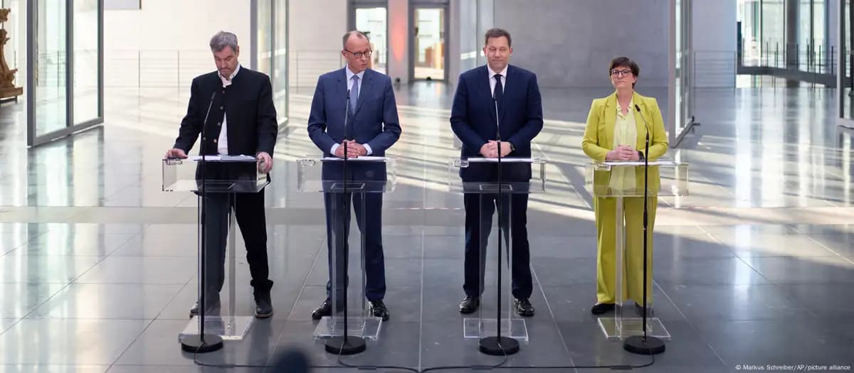 Gjermani: Për çfarë kanë rënë dakord CDU/CSU dhe SPD?