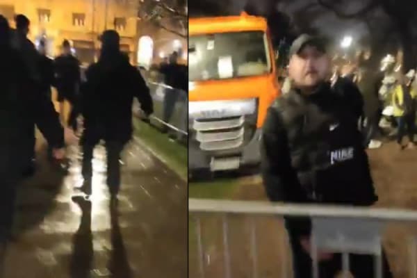 ​Serbi me prejardhje nga Kosova rrah protestuesit në Beograd, policia nuk e arreston