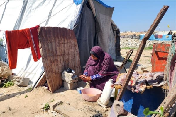 ​Lufta për mbijetesën e vështirë e palestinezëve të zhvendosur në Gaza