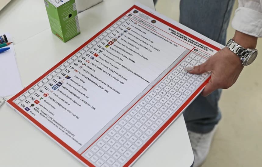 Numërohen mbi 66% e votave me postë: VV e para me 52.72%, LDK e dyta me 29.74%, PDK e treta me 7.98%