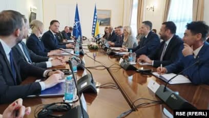 Sekretari i Përgjithshëm i NATO-s mbërrin në Sarajevë