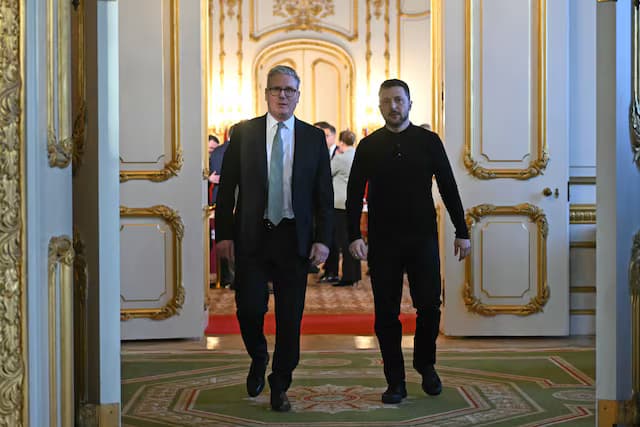 Keir Starmer Volodymyr Zelensky
