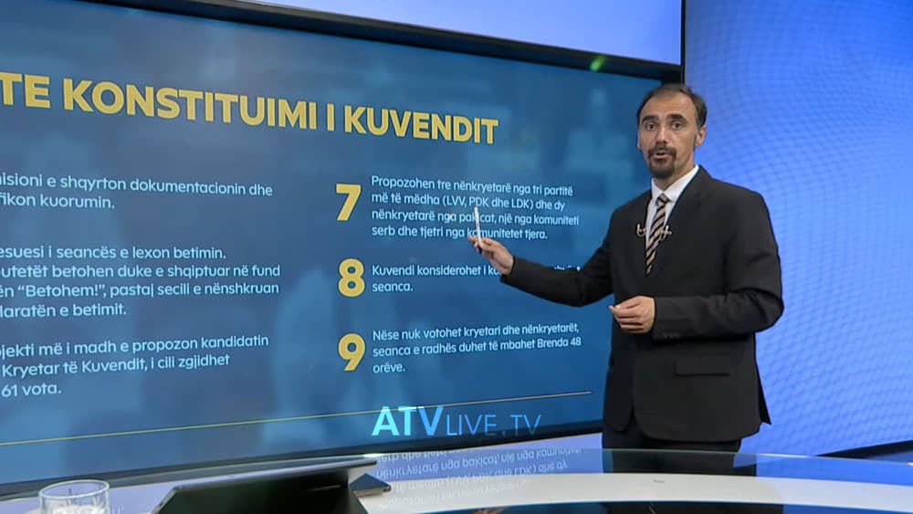 Këto janë procedurat e konsitituimit të Kuvendit