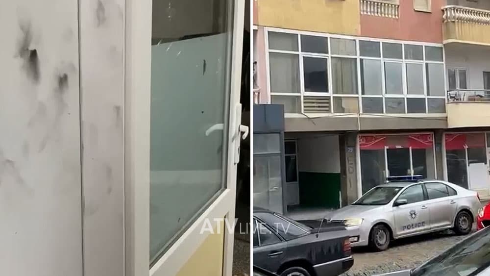 Pamje nga vendi i vrasjes së rreshterit Muhamed Lika, policia vazhdon të qëndrojë në vendin e ngjarjes