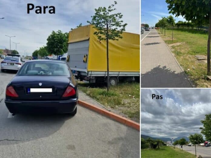 Merren masa ndaj shoferëve për dëmtimin apo ndotjen e ambientit përmes parkimit të automjeteve