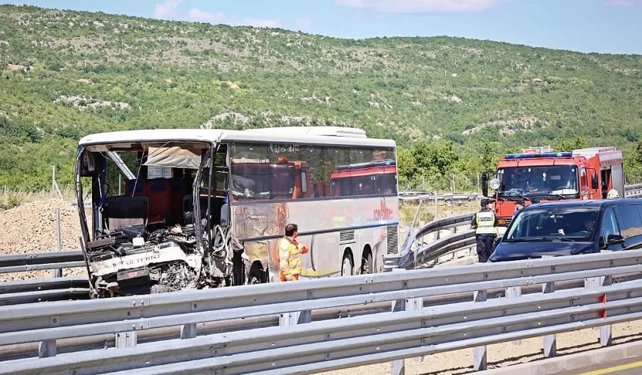 12 të lënduar nga përplasja e autobusëve në Kroaci
