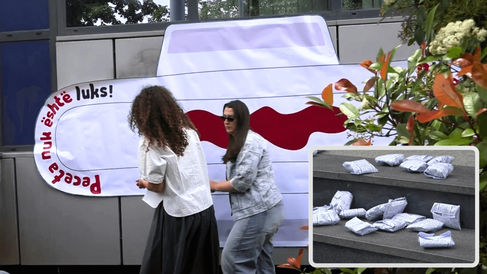 “Peceta nuk është luks”, QIKA me aksion simbolik para Qeverisë