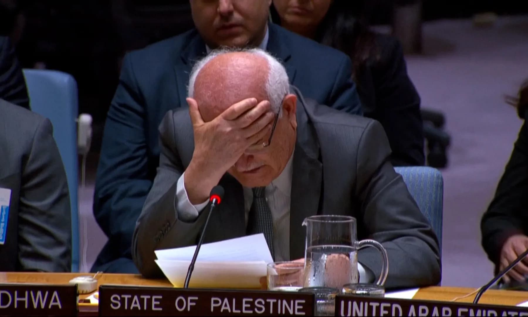 Ambasadori palestinez në OKB shpërthen në lot për fëmijët në Gaza