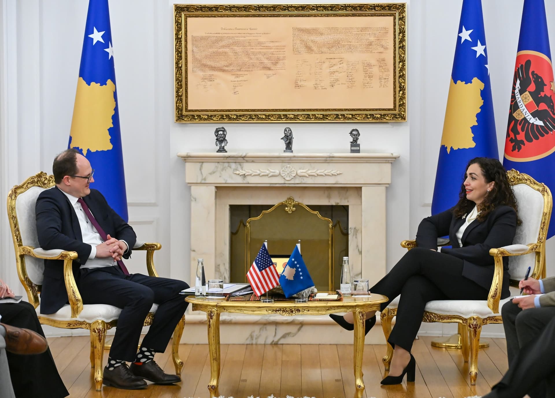Osmani: Roli i SHBA-së ka qenë përcaktues për fatin e Kosovës, paqen, lirinë e shtetndërtimin