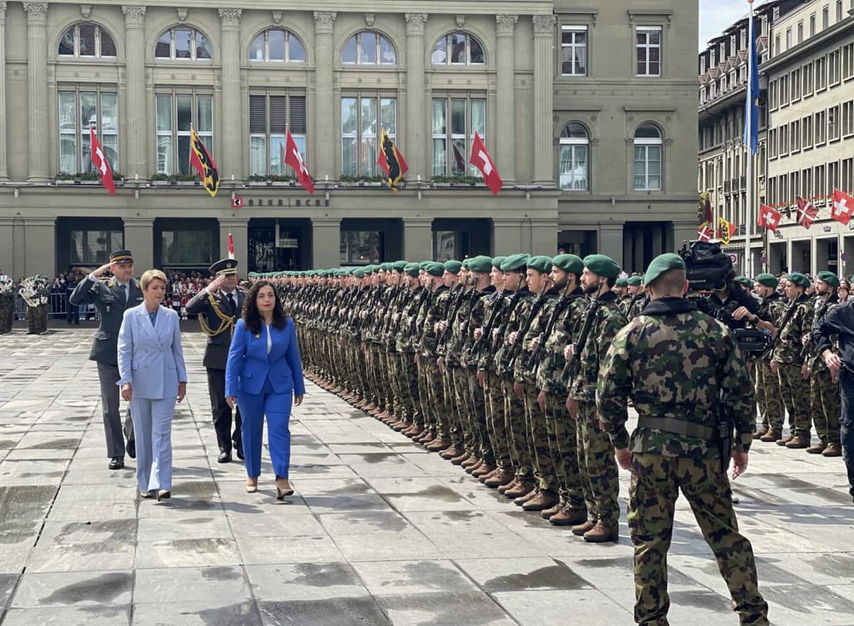 Presidentja Osmani në ditën e dytë të vizitës shtetërore në Zvicër me disa aktivitete dhe takime