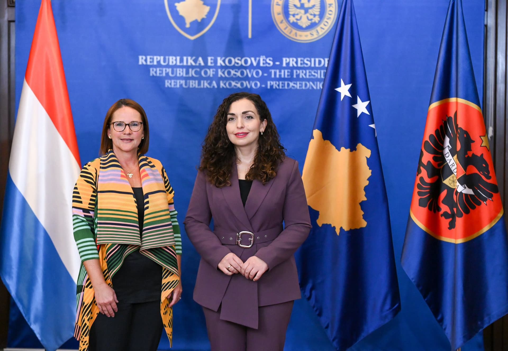Osmani pas takimit me Ministren e Mbrojtjes Backes: Luksemburgu, mbështetje e palëkundur për Kosovën