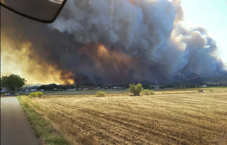 Zjarr masiv në Francë, një person humb jetën nga flakët që po përhapen shpejt