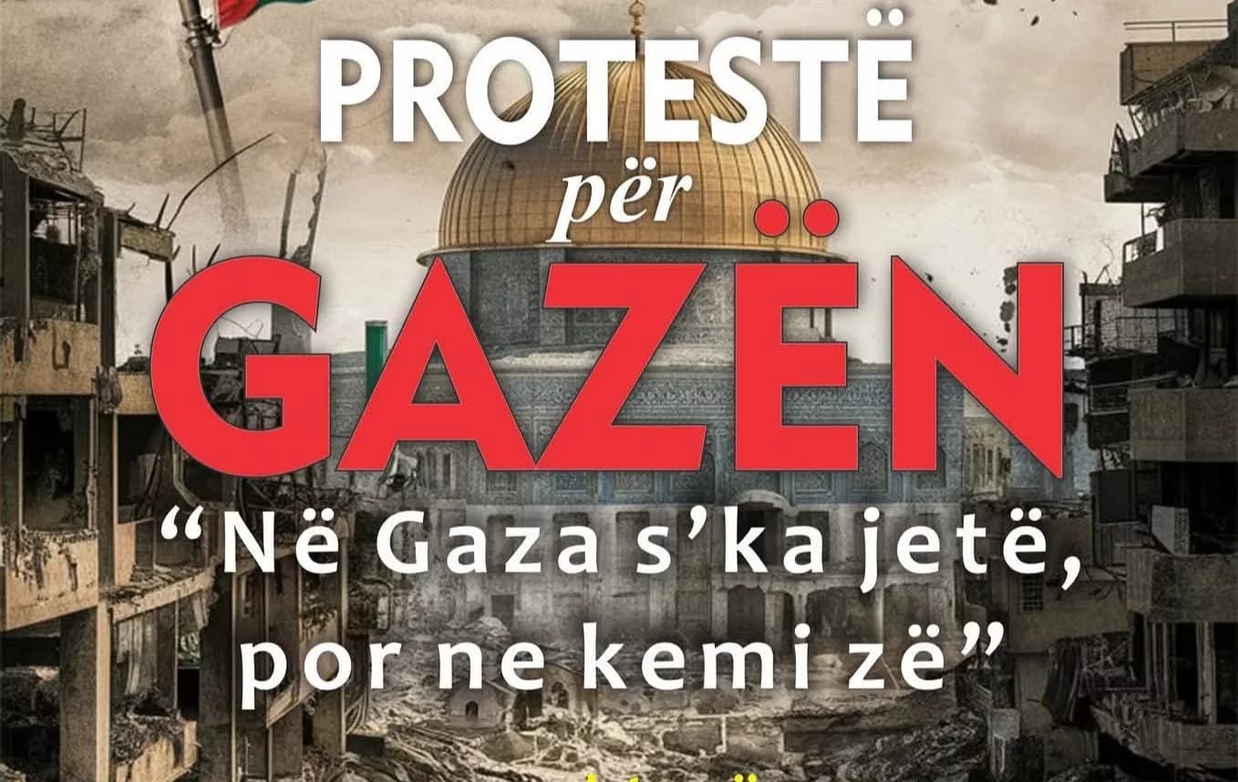 Tubim paqësor dhe solidarizues për popullin e Gazës sot në Prishtinë