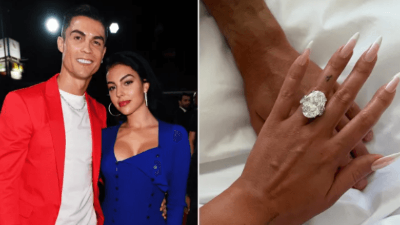 Unaza gjigante me të cilën Ronaldo i propozoi Georginas vlerësohet në mbi katër milionë euro