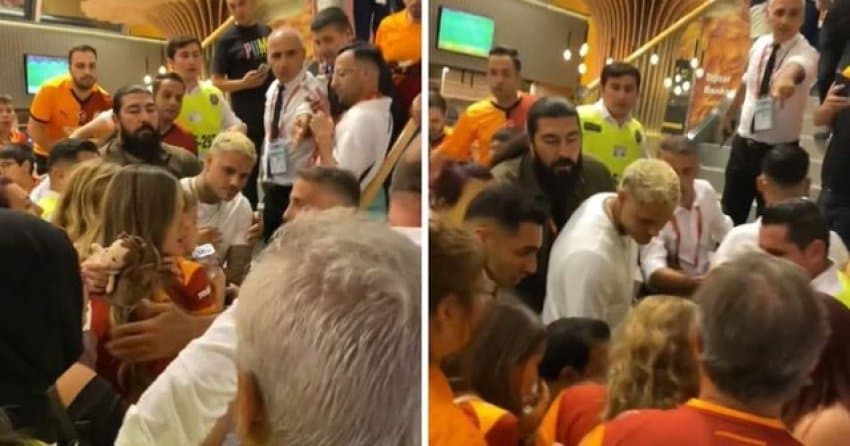 Icardi në qendër të vëmendjes në Turqi – reagim skandaloz ndaj një tifozi gjatë një eventi publik