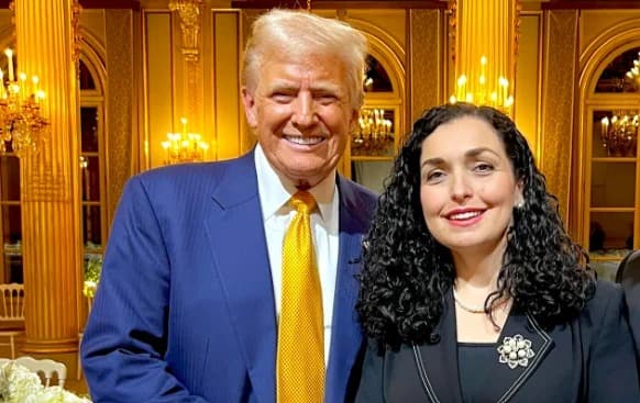 Presidentja Osmani falënderon Presidentin Trump për përkrahjen ndaj Kosovës – publikon letrën